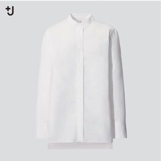 ユニクロ(UNIQLO)のUNIQLO +J スーピマコットンスタンドカラーシャツ(シャツ/ブラウス(長袖/七分))