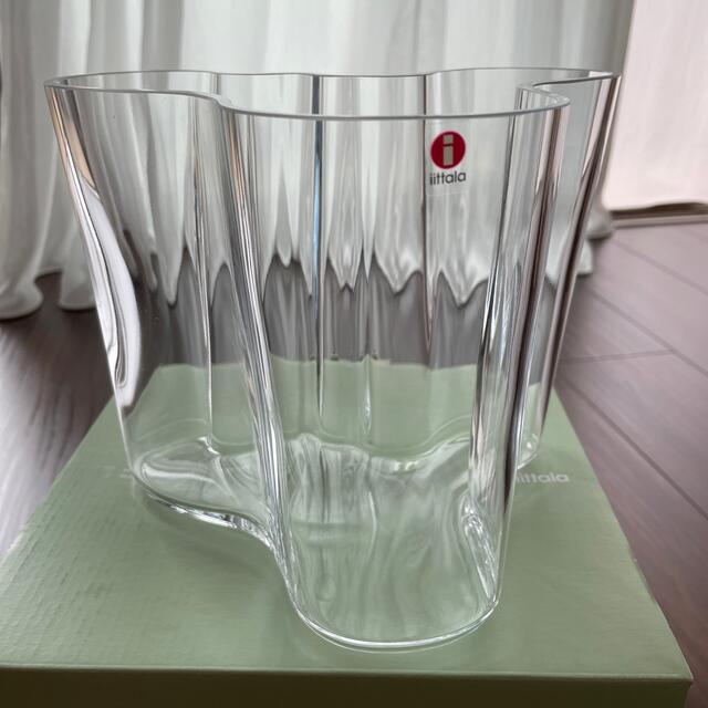 iittala(イッタラ)のイッタラ アアルト ベース 160mm クリア インテリア/住まい/日用品のインテリア小物(花瓶)の商品写真