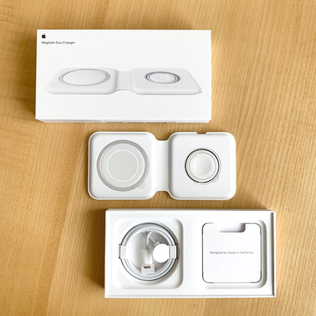 美品 MagSafeデュアル充電パッド iPhone AppleWatch充電器