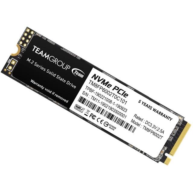 値下げ Team M.2 2280 NVMe SSD 2TB PCIe Gen3 スマホ/家電/カメラのPC/タブレット(PCパーツ)の商品写真