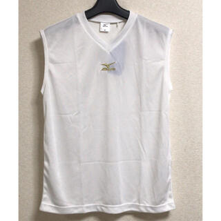 ミズノ(MIZUNO)の新品タグ付き MIZUNO 男の子 刺繍入り ランニングシャツ(Tシャツ/カットソー)