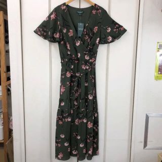 ラルフローレン(Ralph Lauren)の新品 RALPH LAUREN フラワープリント ロング ワンピース(2)(ロングワンピース/マキシワンピース)