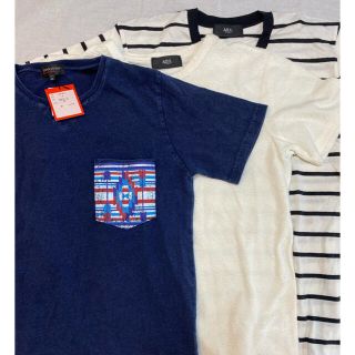 アズールバイマウジー(AZUL by moussy)のAZUL Tシャツ三枚セット　Mサイズ　メンズ　5(Tシャツ/カットソー(半袖/袖なし))