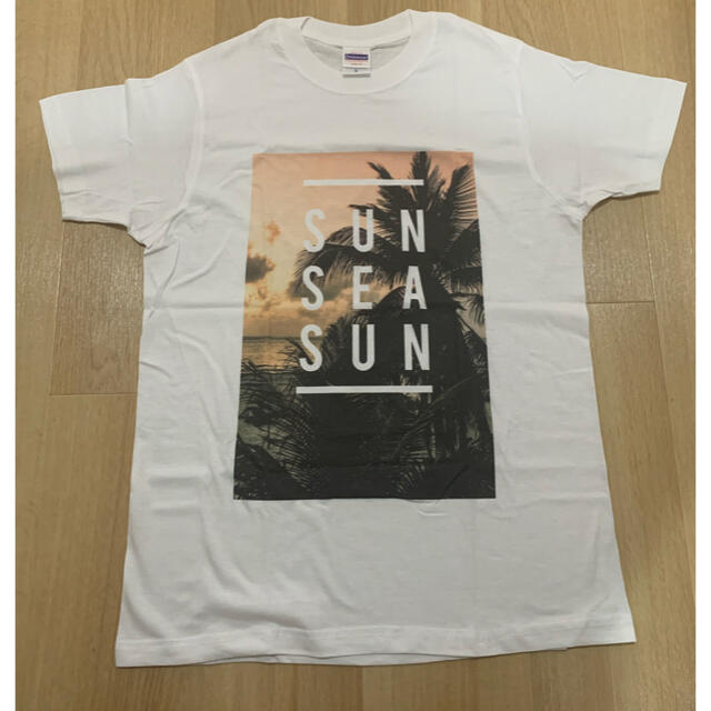 処分価格☆Tシャツ　Sサイズ sun sea ホワイト　　07 メンズのトップス(Tシャツ/カットソー(半袖/袖なし))の商品写真