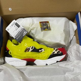 リーボック(Reebok)のFZ4432 インスタポンプフューリー atmos Citron Animal(スニーカー)