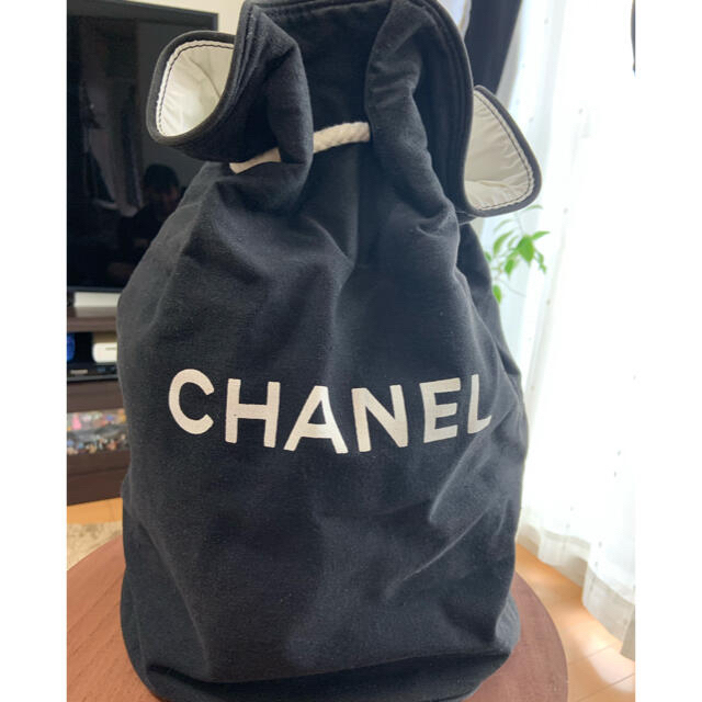 CHANEL(シャネル)のCHANEL  ノベルティ 巾着  リュック ワンショルダー バッグ レディースのバッグ(ショルダーバッグ)の商品写真