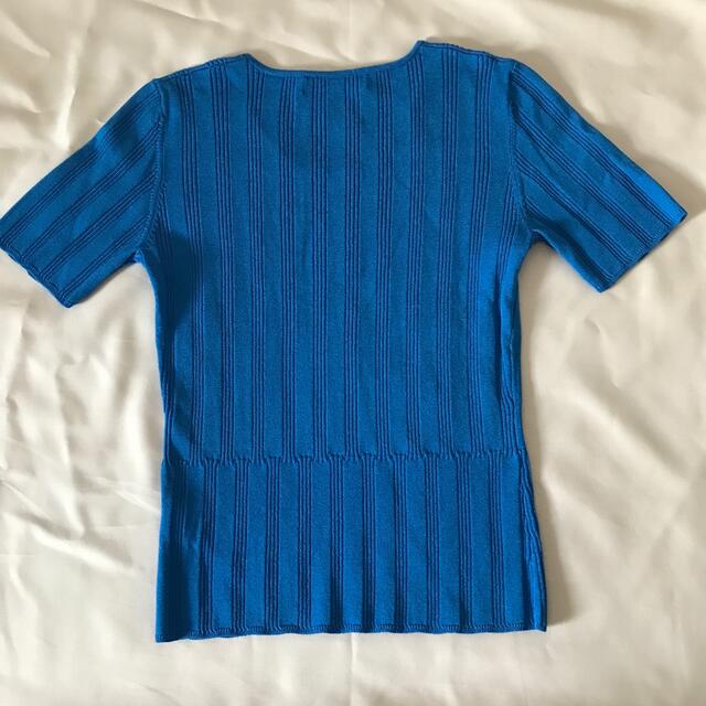 ANNE KLEIN(アンクライン)の半袖セーター レディースのトップス(ニット/セーター)の商品写真