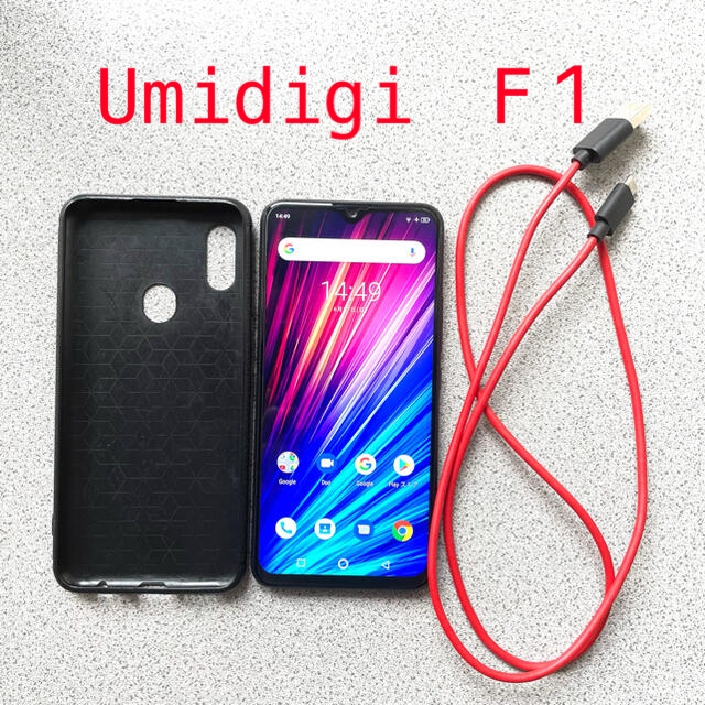 Umidigi F1 64GB SIMフリースマホ 海外購入 技適マークあり