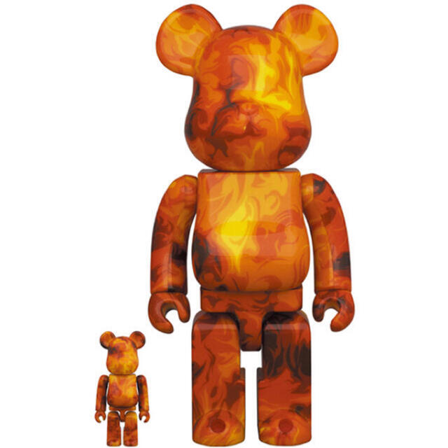 Bearbrick SSUR FIRE 100％ & 400％