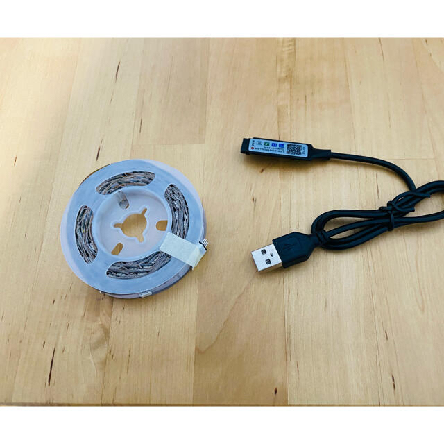 LEDテープライト5050 5m ストリップライト　USB電源可能 インテリア/住まい/日用品のライト/照明/LED(その他)の商品写真