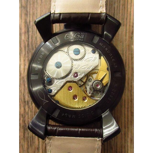 GaGa MILANO(ガガミラノ)の未使用 定価23万 ガガミラノ 5012.04S マヌアーレ 手巻き 腕時計 メンズの時計(腕時計(アナログ))の商品写真