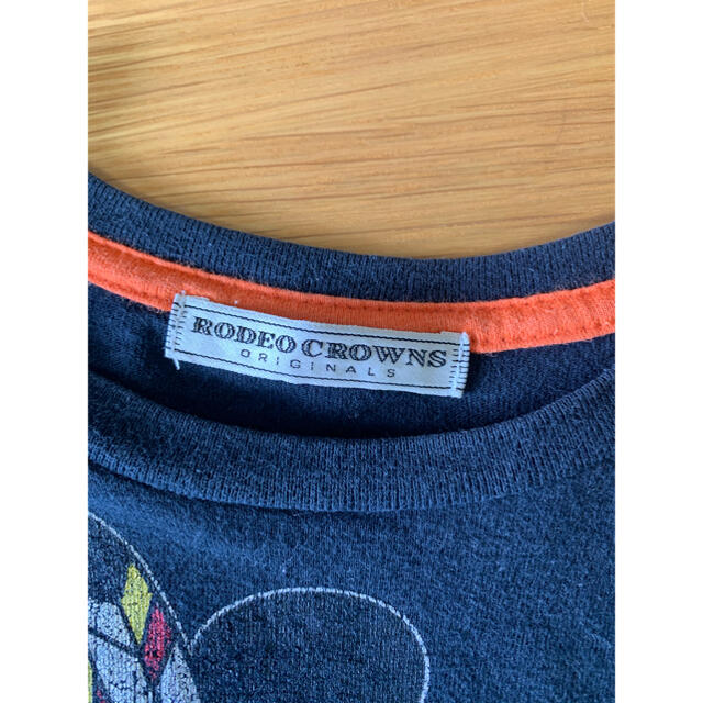 RODEO CROWNS WIDE BOWL(ロデオクラウンズワイドボウル)のRCWBミッキーキッズTシャツ キッズ/ベビー/マタニティのキッズ服男の子用(90cm~)(Tシャツ/カットソー)の商品写真