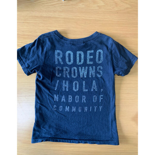 RODEO CROWNS WIDE BOWL(ロデオクラウンズワイドボウル)のRCWBミッキーキッズTシャツ キッズ/ベビー/マタニティのキッズ服男の子用(90cm~)(Tシャツ/カットソー)の商品写真