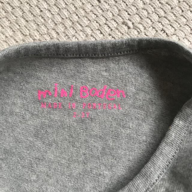 Boden(ボーデン)の新品・未使用品　mini boden りんごTシャツ　2-3才用 キッズ/ベビー/マタニティのキッズ服女の子用(90cm~)(Tシャツ/カットソー)の商品写真