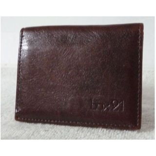 ボックスニジュウイチ(box21)のボックス21　box21　レザー　小銭入れ　コインケース　ダークブラウン系(コインケース/小銭入れ)