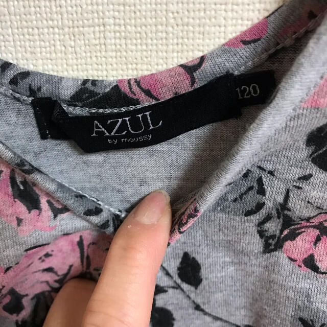 AZUL by moussy(アズールバイマウジー)のAZUL by moussy キッズ タンクトップ 120 女の子 キッズ/ベビー/マタニティのキッズ服男の子用(90cm~)(Tシャツ/カットソー)の商品写真