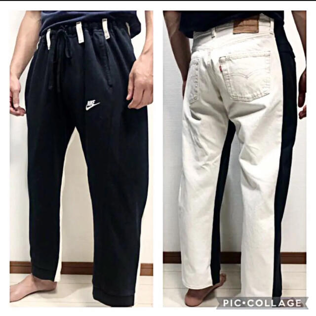 再構築 Levis NIKE オーバー サイズ ドッキング パンツ