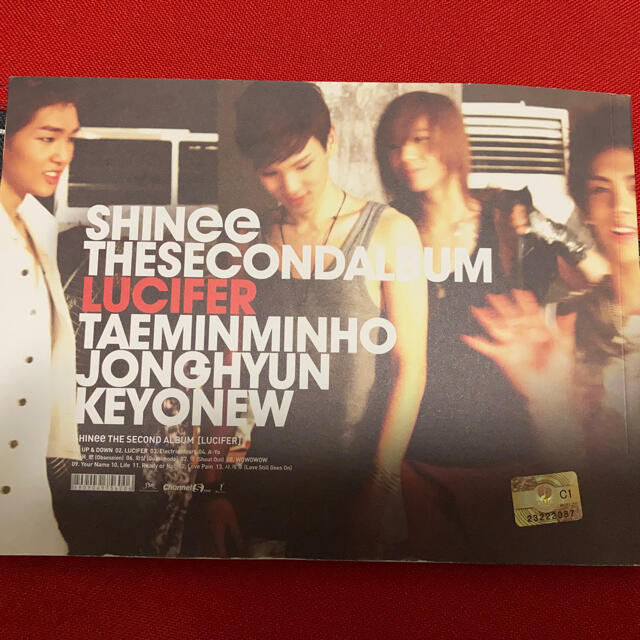 SHINee(シャイニー)のSHINee ルシファー LUCIFER CD 韓国 アイドル SM テミン エンタメ/ホビーのCD(K-POP/アジア)の商品写真