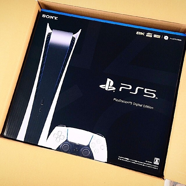 超歓迎】 PS5 デジタルエディション 新品未開封 保証1年 家庭用ゲーム 