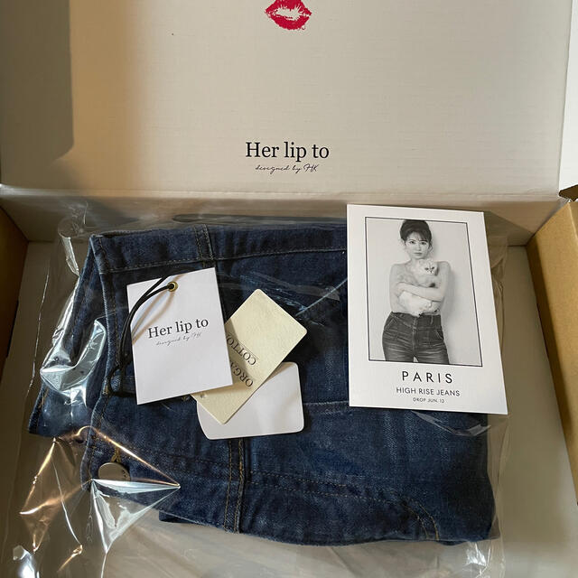 SNIDEL - her lip to Paris High Rise Jeans サイズ25の通販 by yuri's