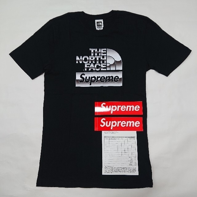 美品 Supreme The North Face Metallic Logo