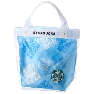 スターバックスコーヒー(Starbucks Coffee)の【2個】Starbucks スターバックス クリアトートバッグ 2021夏限定(トートバッグ)