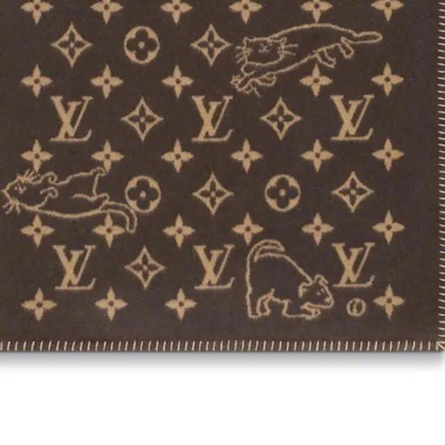 LOUIS VUITTON(ルイヴィトン)の2019クルーズ ルイ ヴィトン キャットグラム ブランケット レディースのファッション小物(その他)の商品写真