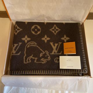 ルイヴィトン(LOUIS VUITTON)の2019クルーズ ルイ ヴィトン キャットグラム ブランケット(その他)