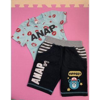 アナップキッズ(ANAP Kids)のかなち様 取り置き専用☆  ANAPkids 上下セット 100(Tシャツ/カットソー)