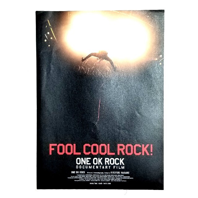 ONE OK ROCK(ワンオクロック)の【非売品】ONE OK ROCK☆FOOL COOL ROCKミニポスター エンタメ/ホビーのアニメグッズ(ポスター)の商品写真