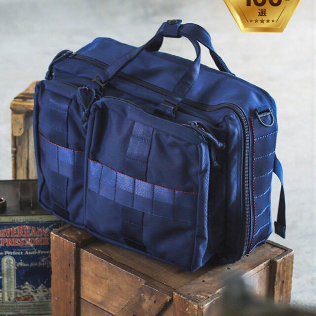 数々の賞を受賞 BRIEFING BAG 3WAY 別注 / PLUS BEAMS ビジネスバッグ