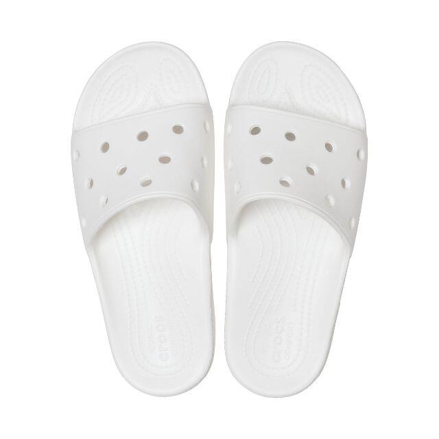 crocs(クロックス)の29cm クラシック クロックス スライド ホワイト Classic Slide メンズの靴/シューズ(サンダル)の商品写真