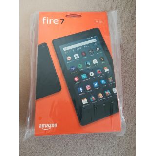 アンドロイド(ANDROID)の【新品未開封】Amazon Fire 7 タブレット 16GB 第9世代 送料無(タブレット)