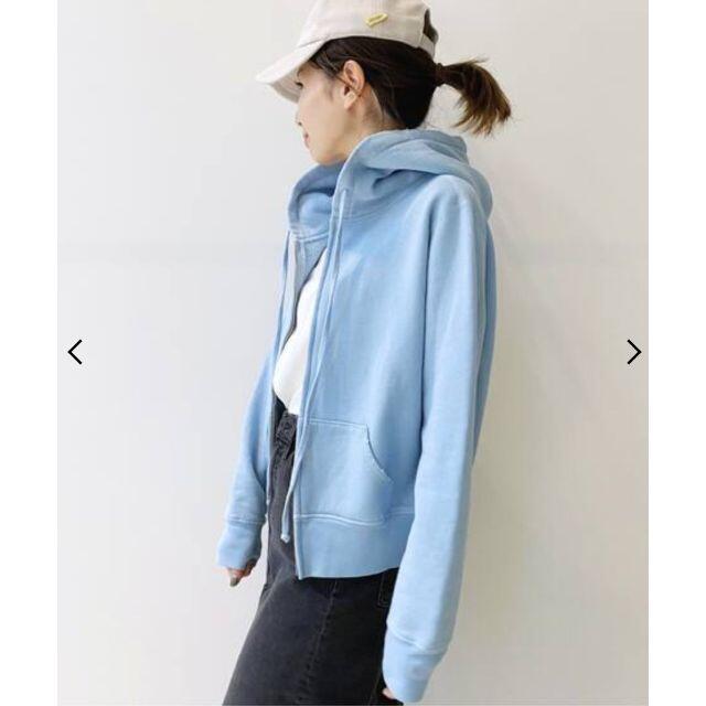 L'Appartement DEUXIEME CLASSE(アパルトモンドゥーズィエムクラス)の【NILI LOTAN/ニリ ロータン】Callie Zip Hoodie レディースのトップス(パーカー)の商品写真