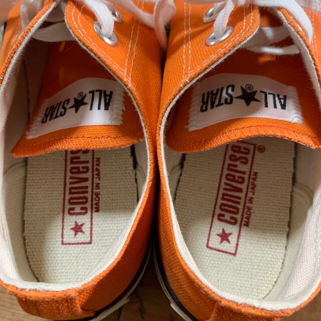 CONVERSE(コンバース)のメイド・イン・ジャパン コンバース ローカット オレンジ レディースの靴/シューズ(スニーカー)の商品写真