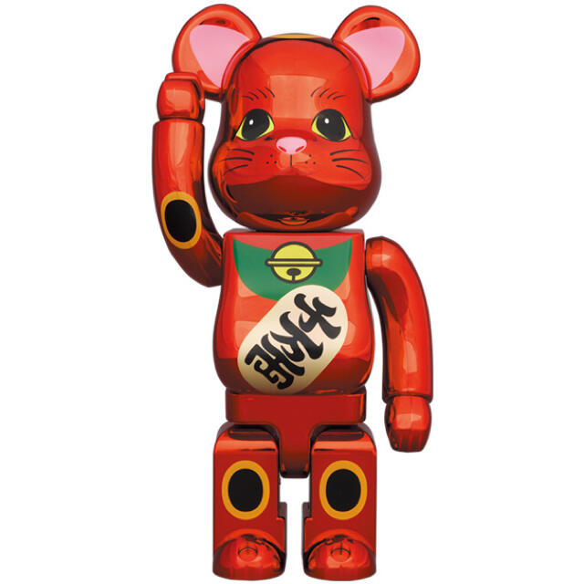 新品　BE@RBRICK 招き猫 梅金メッキ 400%エンタメ/ホビー