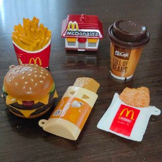 マクドナルド(マクドナルド)のマクドナルドハッピーセット　レトロ　ストラップ(ノベルティグッズ)