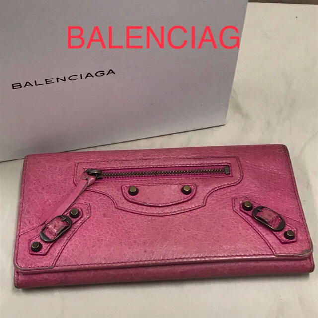 BALENCIAGA BAG(バレンシアガバッグ)のＢＡＬＥＮＣＩＡＧＡ　バレンシアガ　クラシック　マネー/長財布　【正規品】 レディースのファッション小物(財布)の商品写真