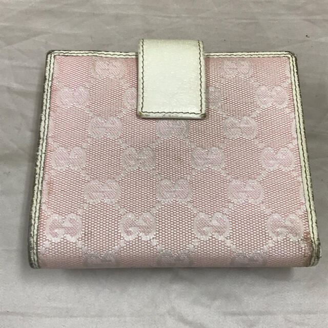 Gucci(グッチ)のＧＵＣＣＩ　グッチ　ＧＧ　Ｗホック　２つ折り財布　【正規品】 レディースのファッション小物(財布)の商品写真