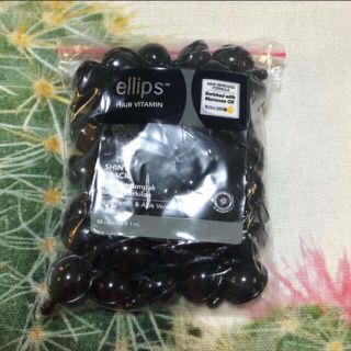 エリップス(ellips)のエリップス　ellips   ブラック　50カプセル(トリートメント)