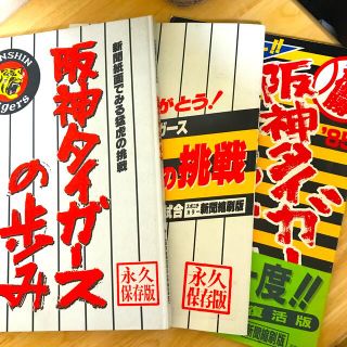 ハンシンタイガース(阪神タイガース)の【阪神タイガース】3冊セット　〈永久保存版〉(趣味/スポーツ/実用)