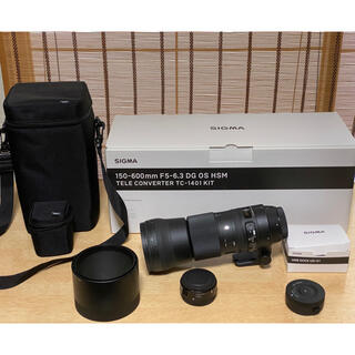 シグマ(SIGMA)の【ゆい様専用】SIGMA 150-600mm テレコン1.4 for CANON(レンズ(ズーム))