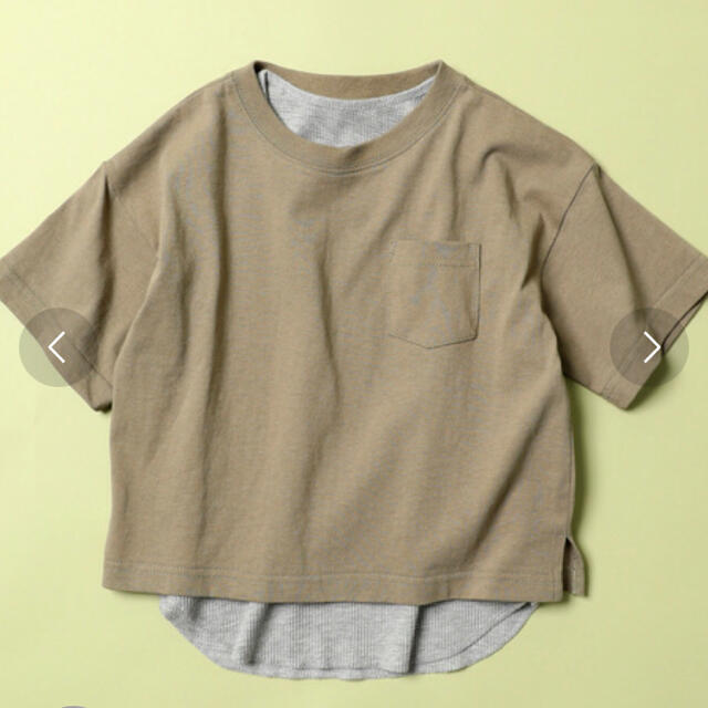 FREAK'S STORE(フリークスストア)のFREAK'S STORE ビッグシルエットTシャツ×タンクトップ キッズ/ベビー/マタニティのキッズ服男の子用(90cm~)(Tシャツ/カットソー)の商品写真