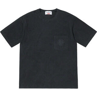シュプリーム(Supreme)のSupreme／Stone Island 19SS Pocket Tee 黒L (Tシャツ/カットソー(半袖/袖なし))