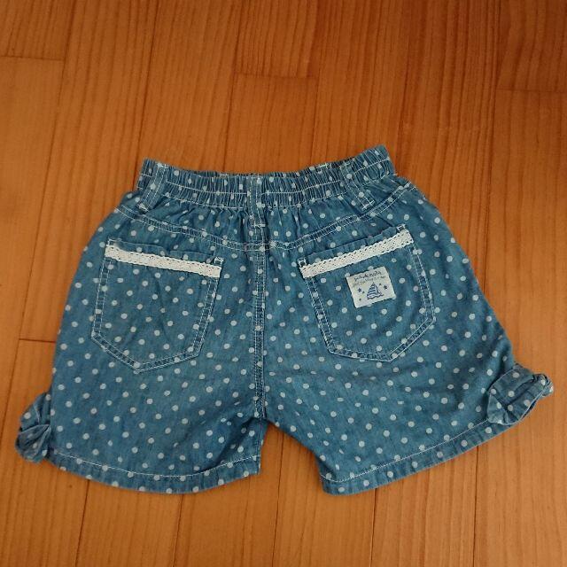 ショートパンツ 150cm　短パン　  女の子　水玉　夏 キッズ/ベビー/マタニティのキッズ服女の子用(90cm~)(パンツ/スパッツ)の商品写真