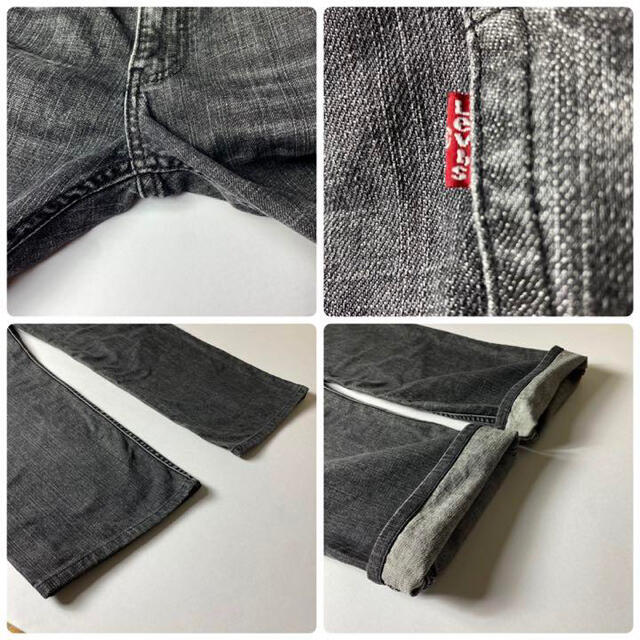 Levi's(リーバイス)のLevi'sリーバイス505w36デニムジーパンGパン古着太い黒ブラックジーンズ メンズのパンツ(デニム/ジーンズ)の商品写真