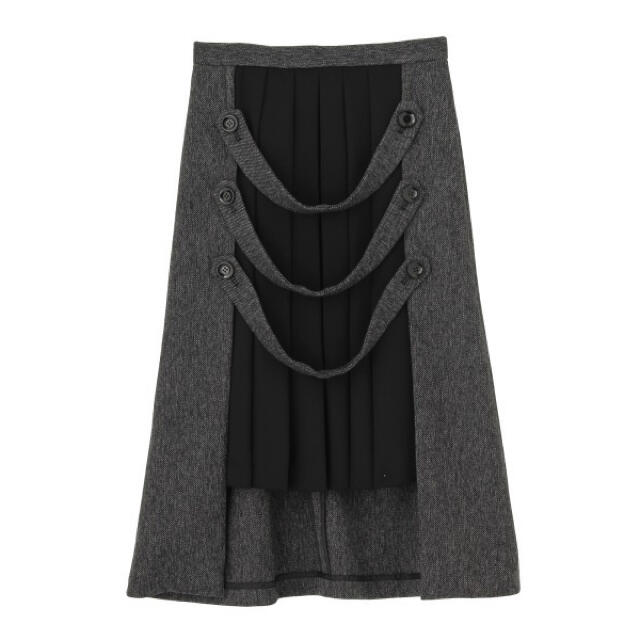 PAMEO POSE(パメオポーズ)のPAMEO POSE  PARALLEL LINES SKIRT SPRING レディースのスカート(ひざ丈スカート)の商品写真