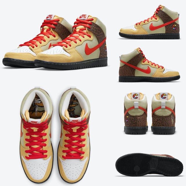 NIKE(ナイキ)のNIKE SB DUNK  HIGH PRO ISO KEBAB&DESTROY メンズの靴/シューズ(スニーカー)の商品写真