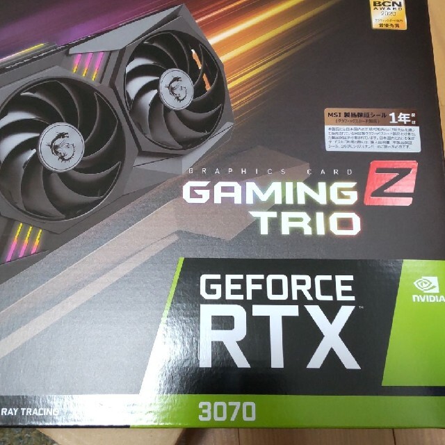 非LHR GeForce RTX 3070 GAMING Z TRIO