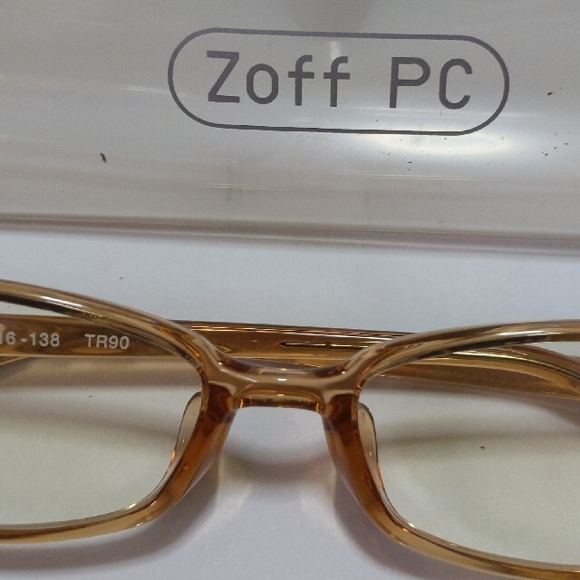 Zoff(ゾフ)のゾフ　zoff パソコンメガネ レディースのファッション小物(サングラス/メガネ)の商品写真